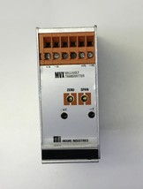 Moore Industries MVX/0-24V/4-20MA/12-42DC/-FA-ATL Milivolt/Voltage Trans... - $45.30