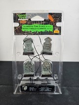 Lemax 2007 Spooky Town Halloween 74586 Village Illuminated Tomb Stones -... - $10.84