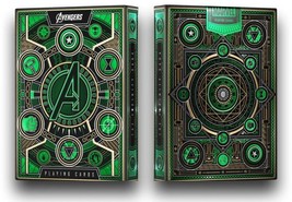 Theory11 Avengers Playing Cards - Green - £7.49 GBP