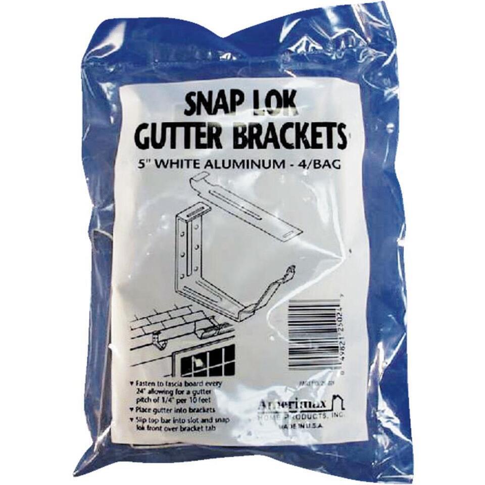 AMERIMAX HOME PRODUCTS 25024 Snap Lok Bracket, 5&quot; - $29.63