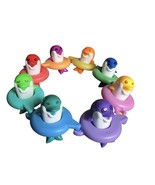 Preschool Tomy Water Symphony Bath Toy Bathtime  Toy Dolphins - $451.60 MXN