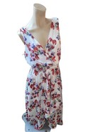 NWT DKNY Asymmetric 100% Polyester Floral Dress Size 12 - £38.81 GBP