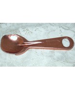 Aluminum Shortening/Ice Cream Spoon-Copper Color- USA-1950&#39;s - £6.72 GBP