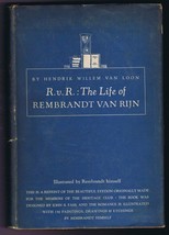 VINTAGE 1944 Heritage Reprint RVR Life of Rembrandt Hardcover Book Van Loon - £19.46 GBP