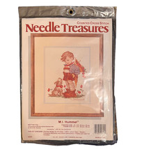 NEEDLE TREASURES M. I. HUMMEL NOT FOR YOU DOG COUNTED CROSS STITCH KIT #... - £6.36 GBP