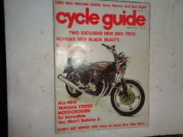 Cycle Guide Magazine March 1977 Honda 750 Super Sport, YZ125 - $223.03 MXN