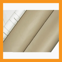 beige adhesive faux leather upholstery vinyl fabric auto car seat interior 1yd - £19.08 GBP