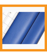 blue adhesive faux leather upholstery vinyl fabric auto car seat interio... - £18.71 GBP