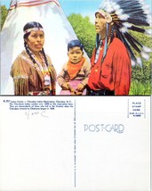 North Carolina Cherokee Native American Reservation Vintage Postcard - £7.51 GBP