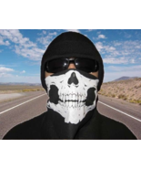 Skull Bone Bandana Mask Scarf Skeleton Motorcycle Headband Ski Face Neck... - $8.08 CAD