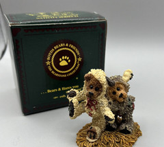 Boyds Bears Figurine Nativity Series #3 Winkie Dink the Lambs #2409 15 Ed. 1997 - $9.82