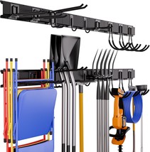 Incly Garage Tool Organizer Wall Mount, 64 Inch Garage Organization And, Chairs - $63.92