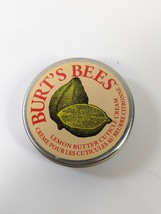 New Burt&#39;s Bees Lemon Butter Cuticle Cream 0.3 Oz tin burts bees creme - $5.00