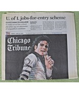 Chicago Tribune: &quot;Michael Jackson 1958-2009 Pop music legend dies&quot; June ... - $265.90 MXN