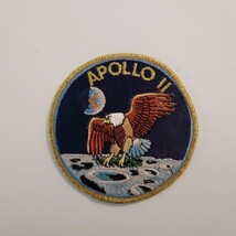 Vintage NASA Apollo 11 &quot;Eagle Has Landed&quot; on Moon 4&quot; Diameter Patch - £17.81 GBP