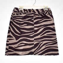 Boden Zebra Animal Women&#39;s Mini Skirt Size 6 - £18.70 GBP