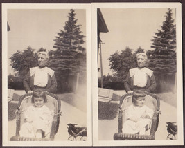 Eliza Waylet &amp; Frances Augusta Walker (2) Photos - Newton, MA, ca. 1926 - $17.50