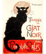2528.Black cat.Tournee du Chat Noir French Poster.Wall decor interior ro... - £12.81 GBP+