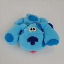 Vtg 1998 Tyco Blues Clues Plush 5.5&quot; Blue Clip On Talking Stuffed Toy - £19.35 GBP