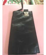 Black Leather Coupon Organizer Rare-SHIPS N 24 HOURS - $516.67 MXN