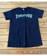 Thrasher Men’s Short Sleeve T Shirt Size S Black D11 - £10.90 GBP