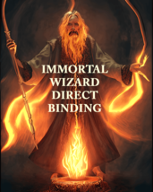 Haunted Ancient Immortal Wizard 39 Powers Direct Binding Work Magick Albina - £350.65 GBP
