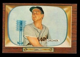 Vintage 1955 Baseball Card Bowman #203 Steve Gromek Pitcher Detroit Tigers - £6.61 GBP