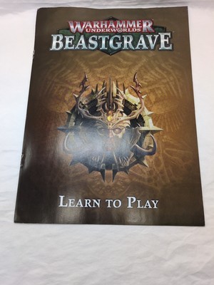 Warhammer Underworlds Beastgrave Learn To Play Booklet - $11.87