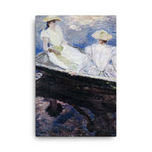 Claude Monet Gestrandetes Boot in Fecamp, 1868.jpeg Canvas Print - $99.00+