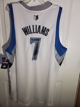 Adidas Swingman NBA Jersey Minnesota Timberwolves Derrick Williams White sz L - £37.57 GBP