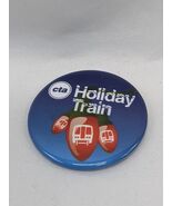 CTA Holiday Train Chicago Illinois 2&quot; Pinback - $490.15 MXN