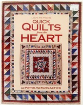Quick Quilts from the Heart Liz Porter Marianne Fons Leisure Arts Patterns 1994 - £3.98 GBP