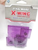 Star Wars X-Wing Miniatures Game Purple Bases And Pegs - £19.32 GBP