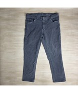 Faherty Pants Gray Stretch 5 Pocket Chino Preppy Cotton Men&#39;s Size 38 x 30 - €34,29 EUR