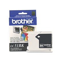 Brother Innobella LC51BK Ink Cartridge, 500 Page Yield, Black - £35.33 GBP