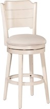 Clarion Clarion Swivel Bar Height Stool Barstool, Sea White, Hillsdale,, 830. - £139.83 GBP