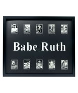 Babe Ruth Framed 10 Baseball Card Collage Lot New York Yankees NY - £166.68 GBP