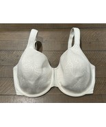 Wacoal 853367 Awareness Underwire Lined Balconette Bra White - Size 36H EUC - £14.14 GBP