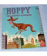 Vintage Childrens Wonder Book Hoppy the Curious Kangaroo No 579 1952 - $112.09 MXN