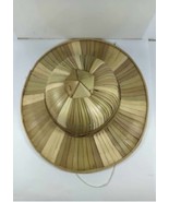 Thai palm hat .Thai civil servants in the past.Vintage Unique Natural ma... - $725.40 MXN