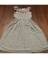 Carter’s Cotton Knit Black/White Girls Dress Size 7 Pink Accents Elastic... - $264.75 MXN
