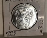 Michael Jordan Upper Deck Coin Chicago Bulls #23 J1 - £3.89 GBP