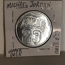 Michael Jordan Upper Deck Coin Chicago Bulls #23 J1 - £3.87 GBP