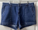 Tommy Hilfiger Vintage Denim Shorts Womens Plus Size 16  Inseam 3.75 inc... - £15.72 GBP