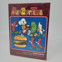 BurgerTime Mattel Intellivision - Brand NEW Sealed w/ Orig Vintage Price... - $42.06