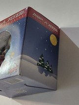 New 2000 Radio Flyer Enesco Holiday Figurine Bear In Wagon With Gifts Snowglobe - $11.87