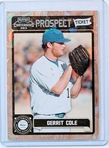 2011 Panini Playoff Contenders Gerrit Cole Prospect Ticket Baseball Trading Card - £42.47 GBP