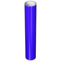Brilliant Blue Glossy 12&quot; X 10 Foot Roll Of 651 Adhesive-Backed Vinyl Fo... - £13.33 GBP