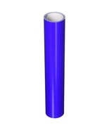 Brilliant Blue Glossy 12&quot; X 10 Foot Roll Of 651 Adhesive-Backed Vinyl Fo... - £13.36 GBP