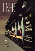 Take Me by The Flying Scotsman - Art Print - £17.29 GBP+